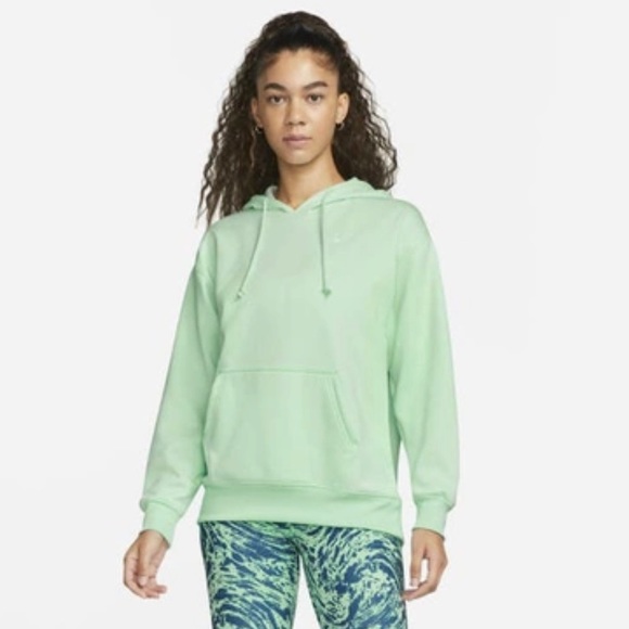 NWT mint color Nike Fleece Lined Therma fit oversized hoodie - Picture 3 of 6